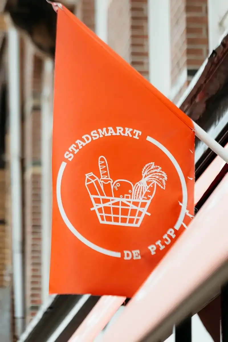 Nederlandse vlag symbool voor lokale producten